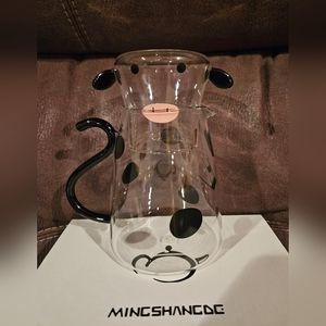 🐄NEW! Cow Carafe w/Glass (sooo cute!)🐄 🔥PRICE REDUCED🔥